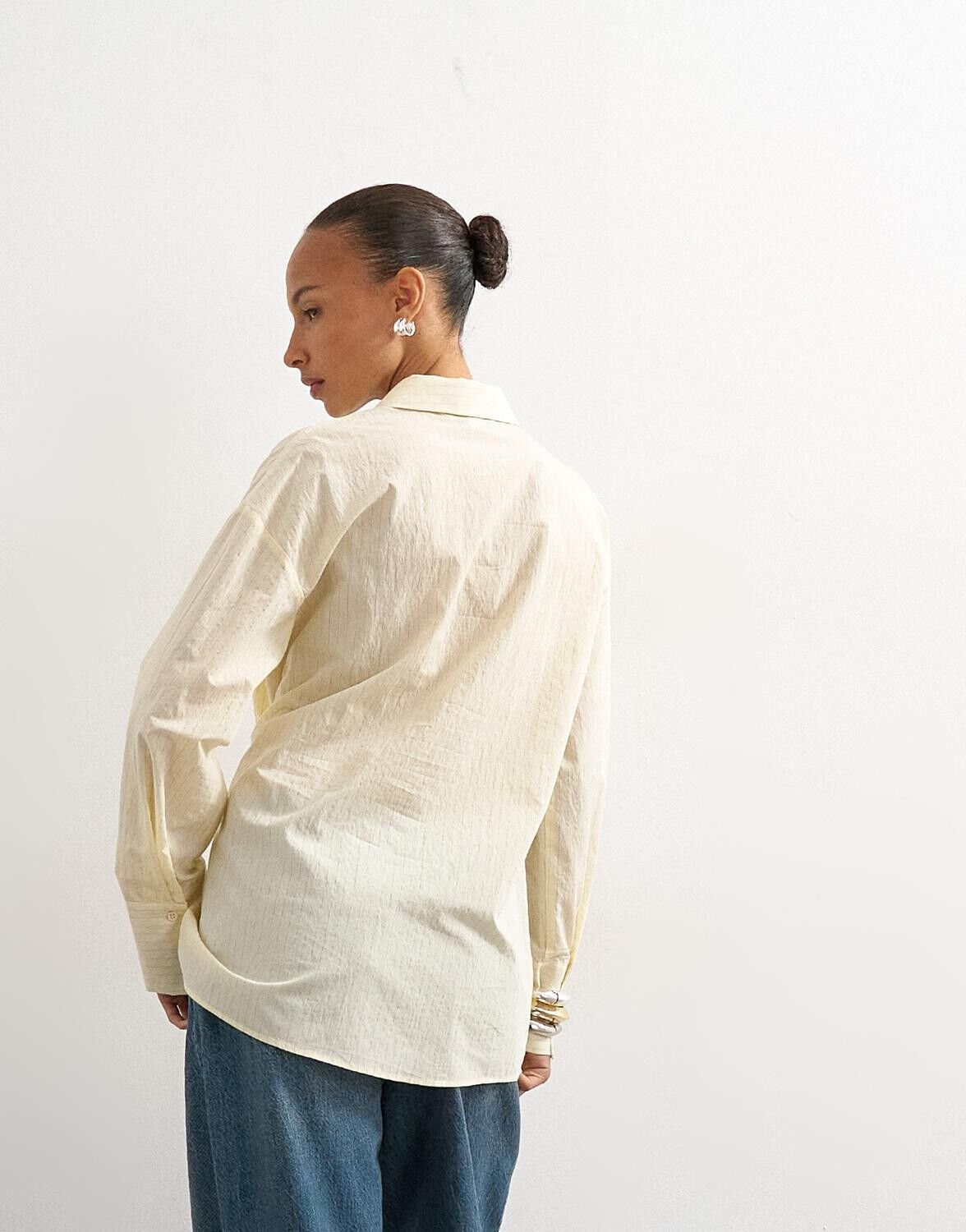 Tselisa Ls Cinch Shirt Wvn
