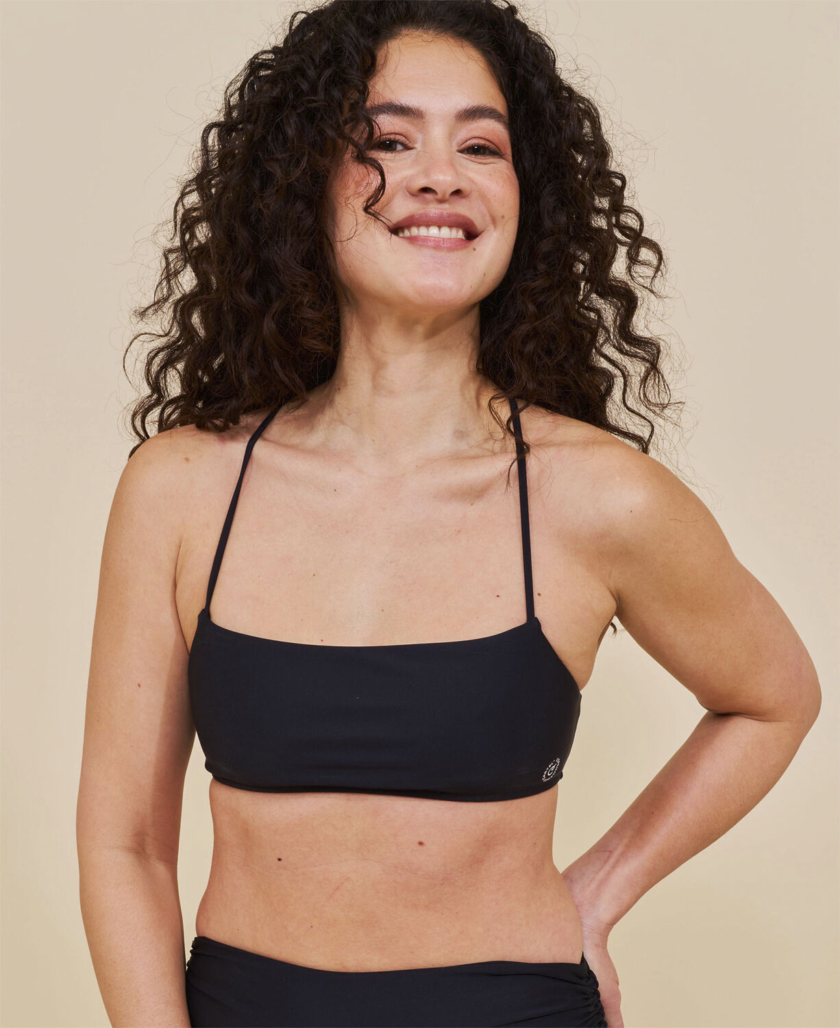 Sanur bandeau-bikini topp