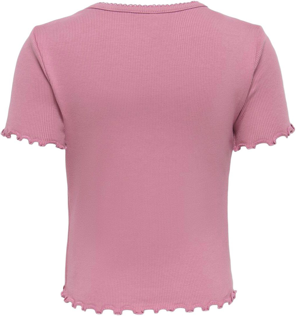 Kmgtrinny Ss Sld Oneck Top Jrs Noos