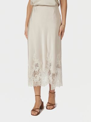 Yelina Heavy Sateen Skirt