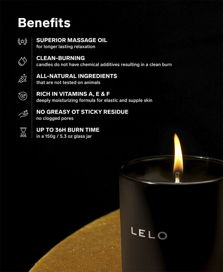 Massagelys - Vanille & Creme de Cacao