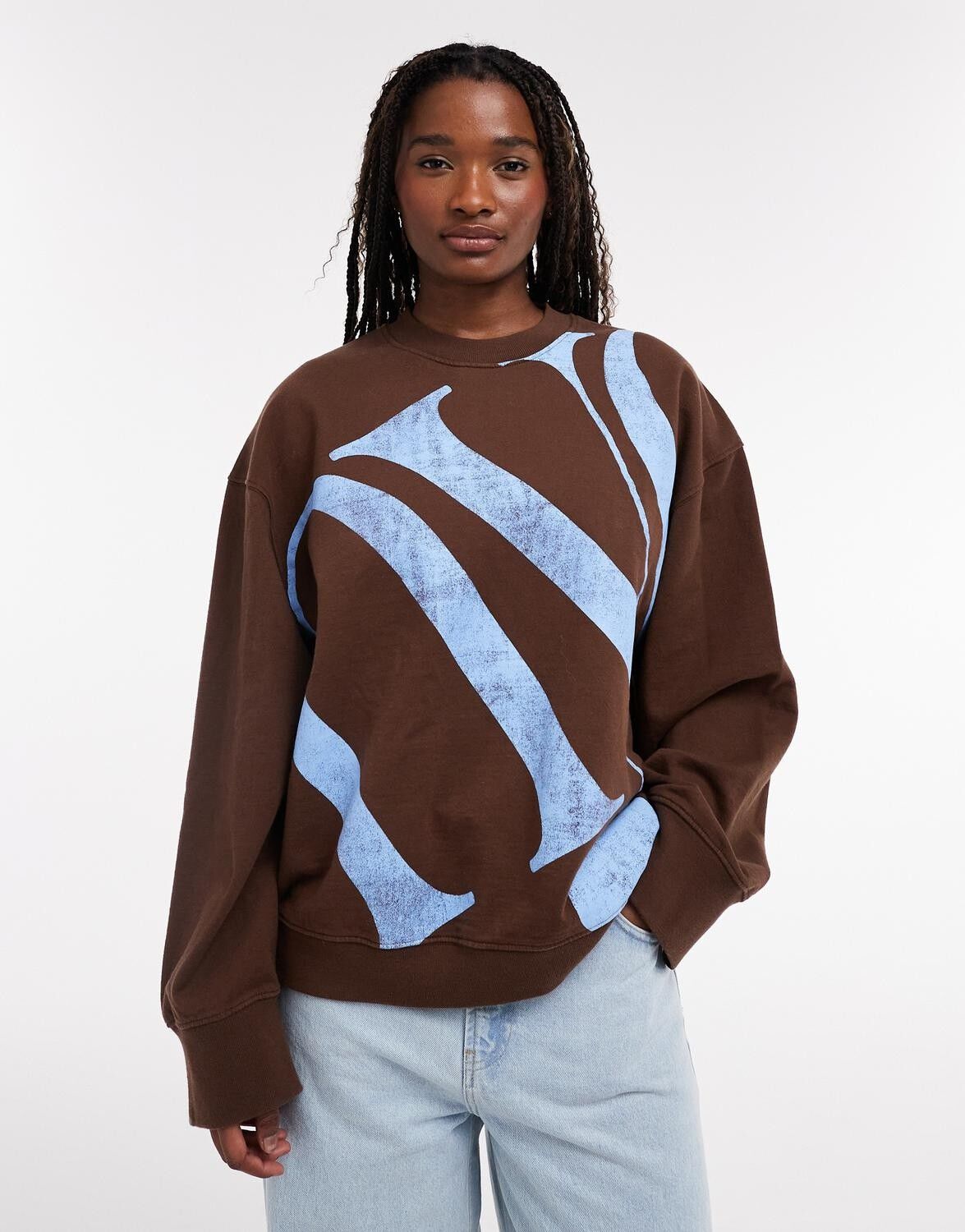 Tsglea Graphic Nyc Oversized Sweat Jrs