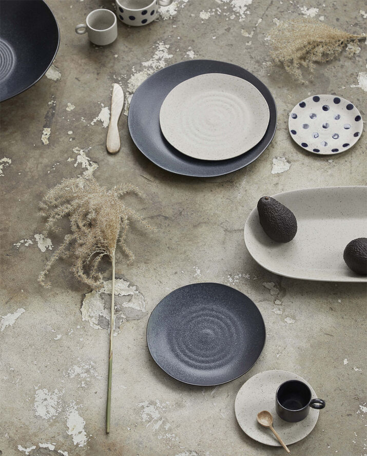 GRAINY saucer/cake plate, sand