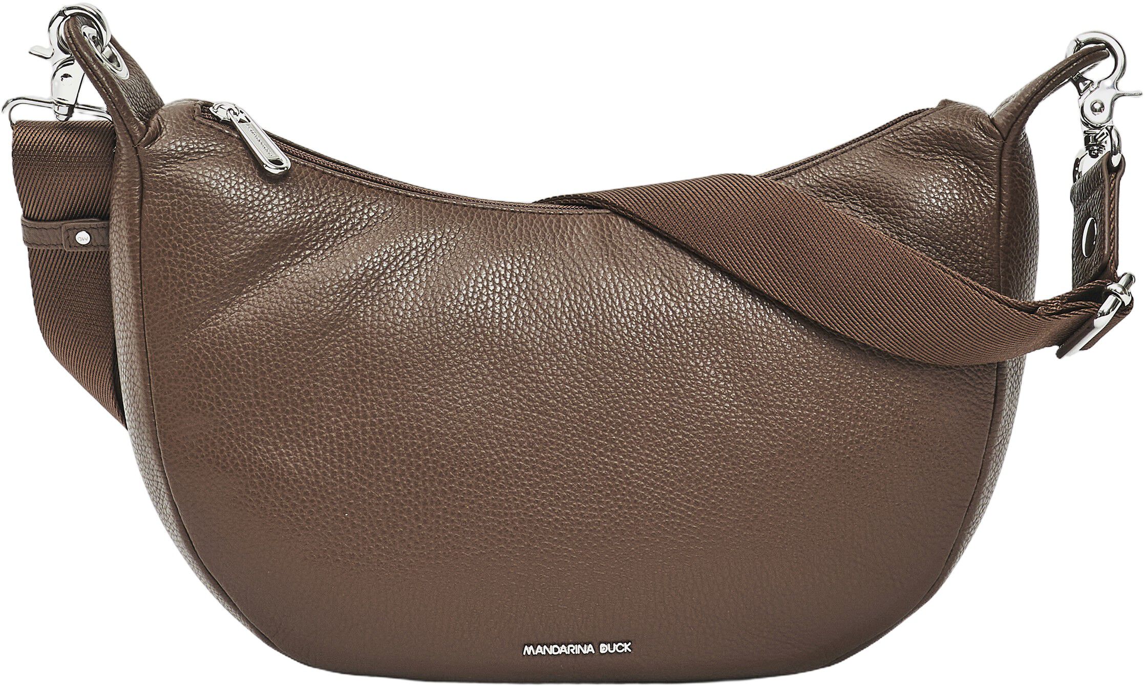 MELLOW LEATHER HOBO / MILK CHOCOLATE
