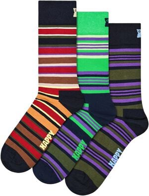 3-Pack Stripe Socks