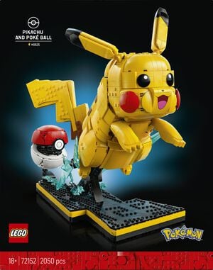Pikachu og Pok&eacute; Ball 72152