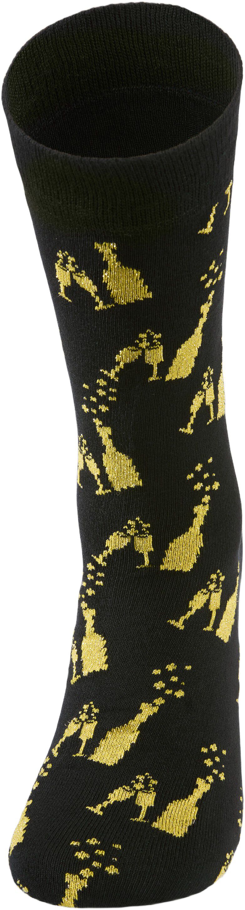 New year bamboo sock