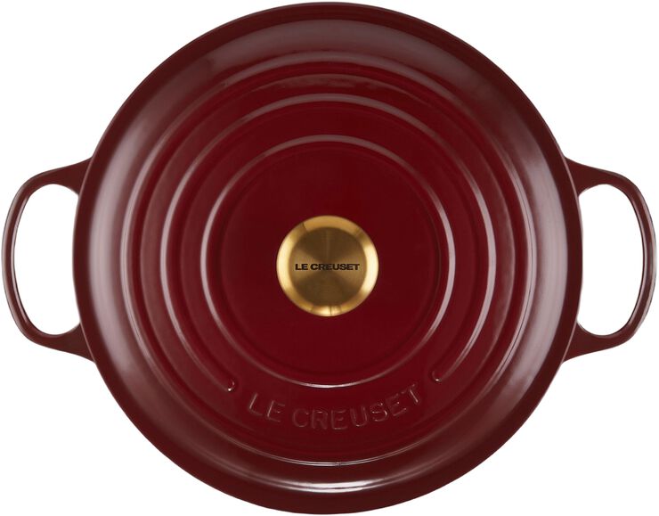Rund st�bejernsgryde 6,7L Garnet