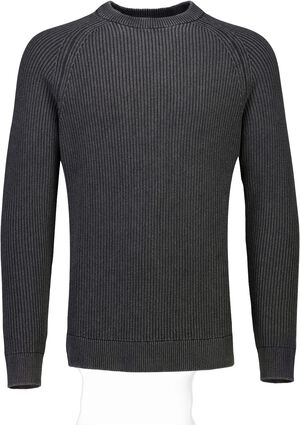 Recycled acid crew neck L/S