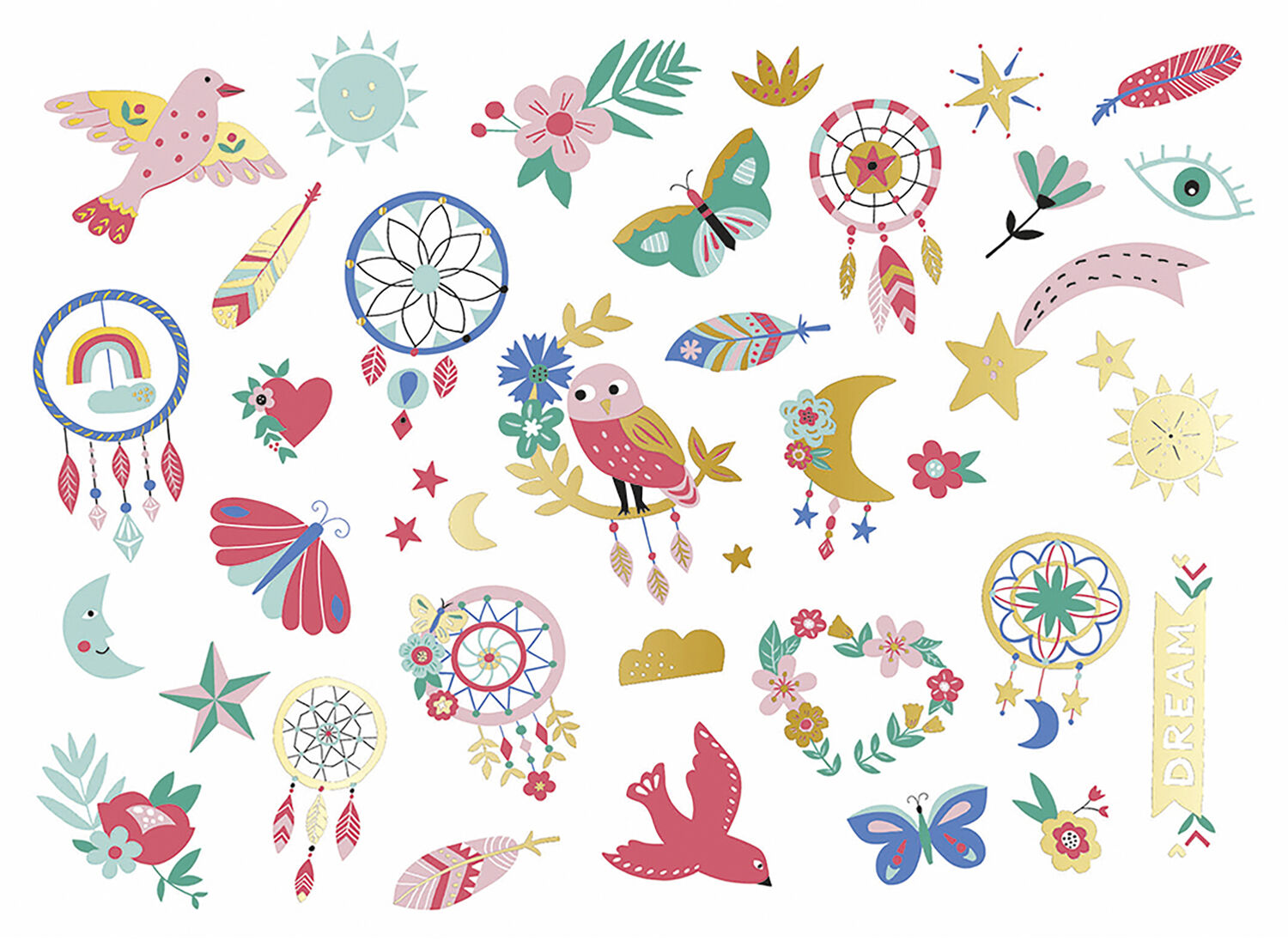 Auzou - Tatoveringer - Dr&oslash;mmefangere