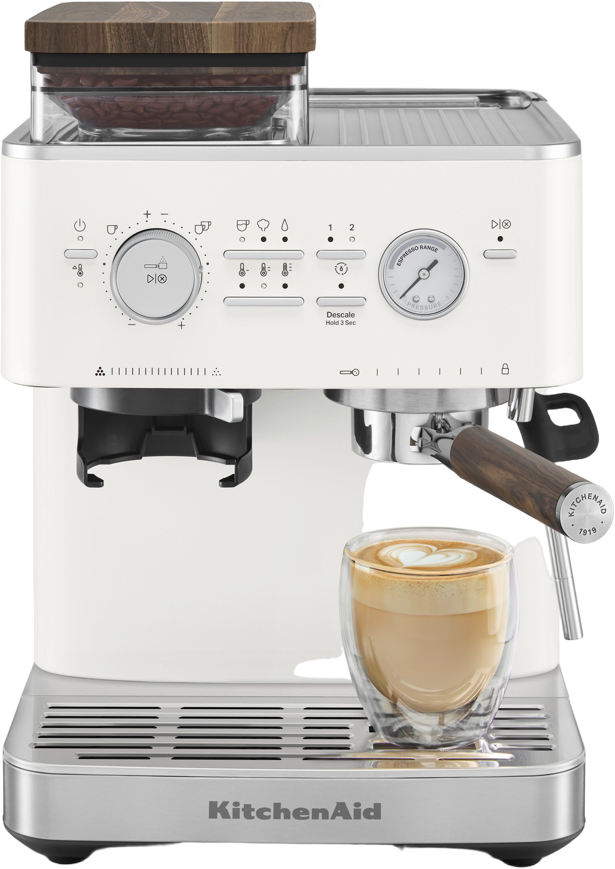 Tilbeh&oslash;rss&aelig;t i valn&oslash;d til semiautomatisk espressomaskine