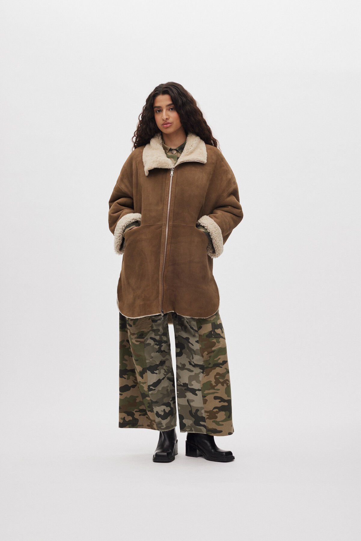 Shearling coat - Ejsa
