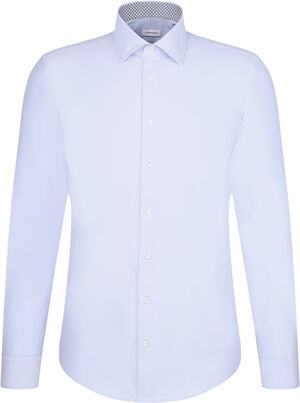 Performance shirt Slim Long sleeve Kent-Collar Uni