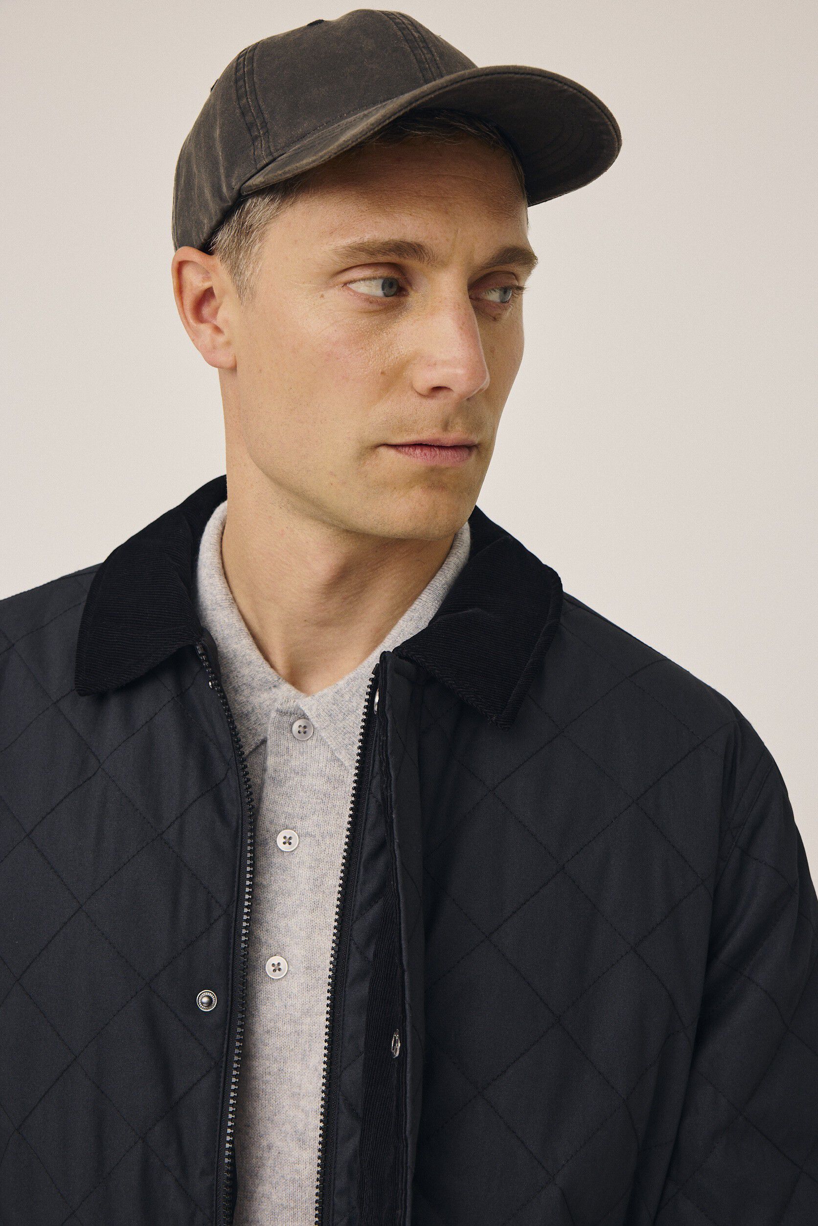 Emerson 4 Coated quiltet jakke - GRS