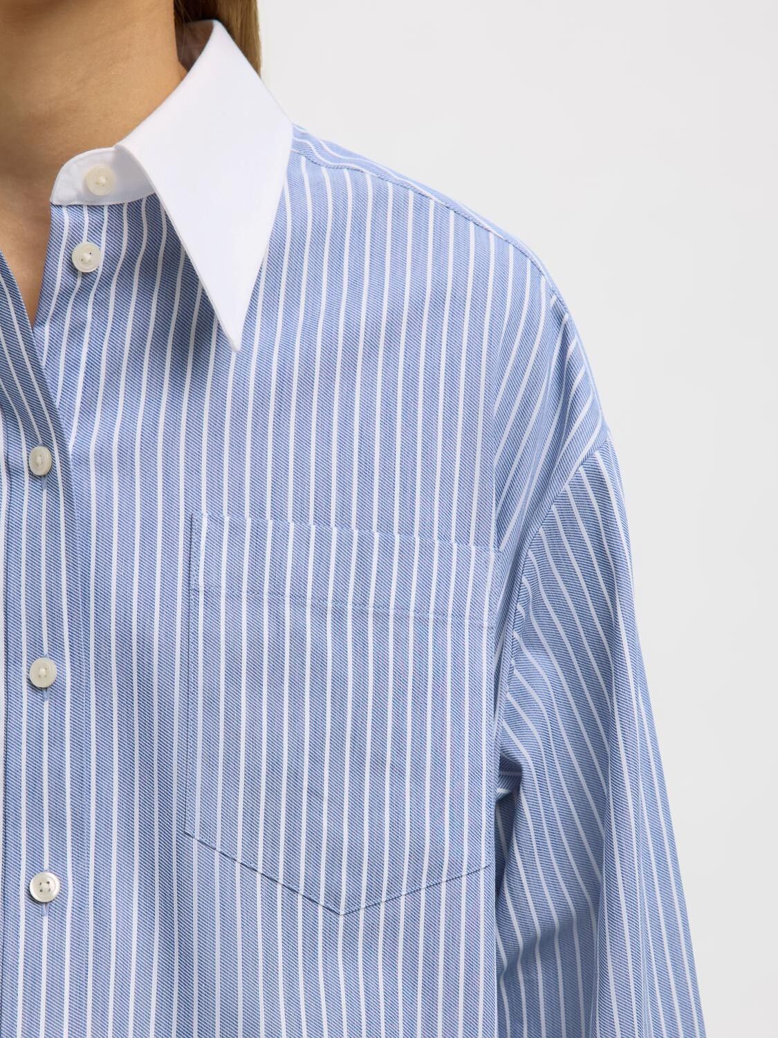SLFROMIE OVERSIZE LS SHIRT NOOS