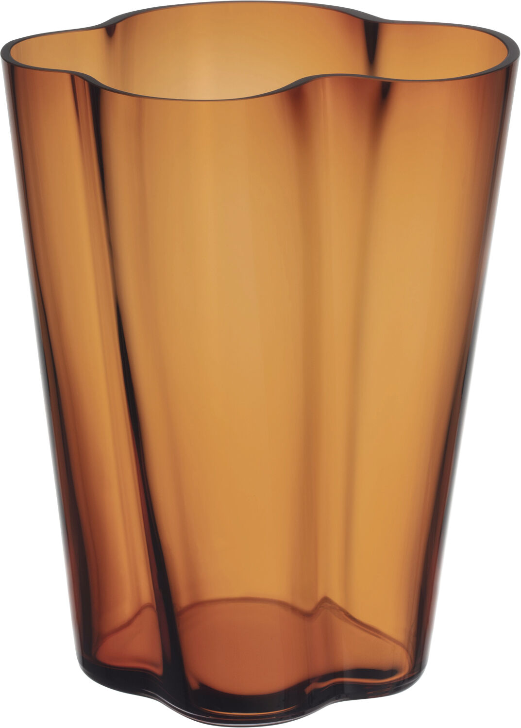 Aalto vase 27 cm kobber