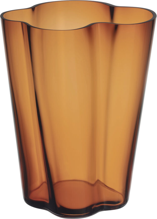 Aalto vase 27 cm kobber