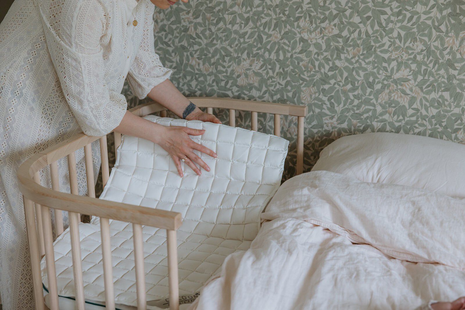 COCOON Kapok rullemadras til Babybay Maxi/Boxspring, &oslash;kologi