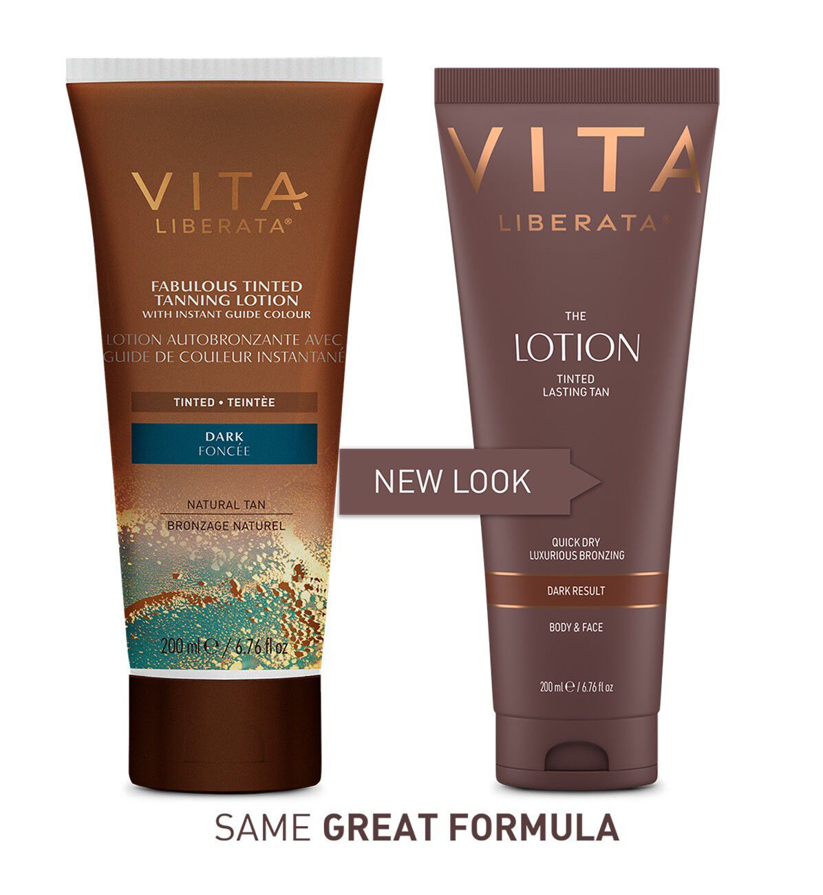 Tinted Tanning Lotion - Dark