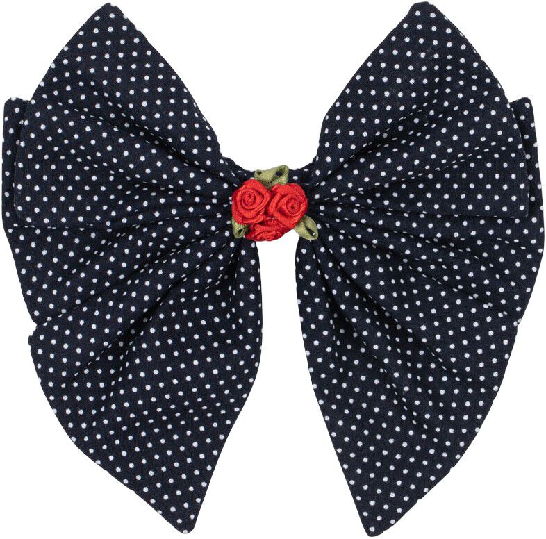ROSE ROUGE BOW HAIR CLIP