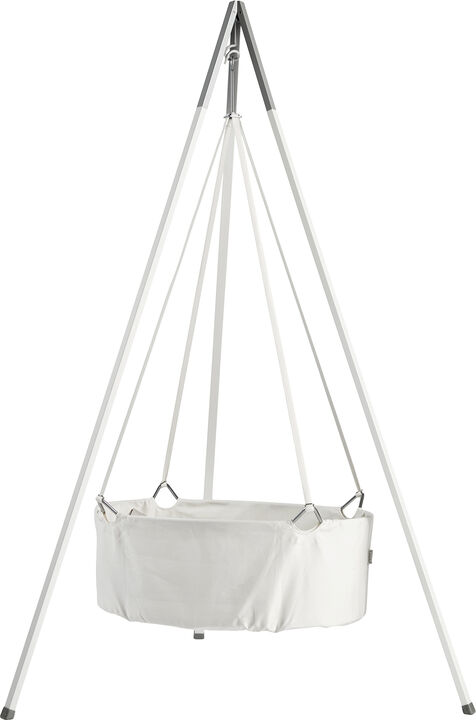 Classic vugge inkl. madras, Hvid