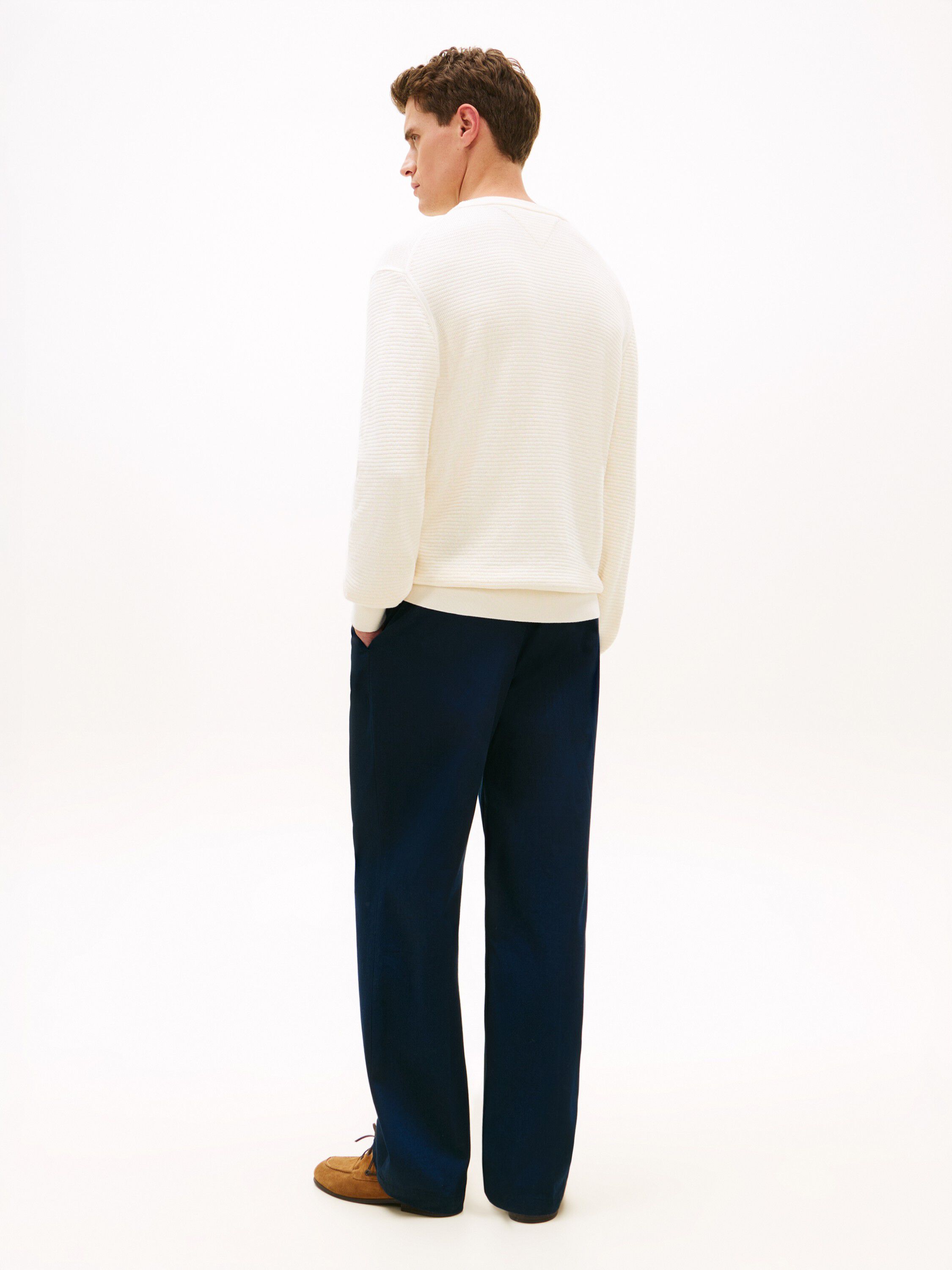 SEASONAL STRUCTURE CREW NECK