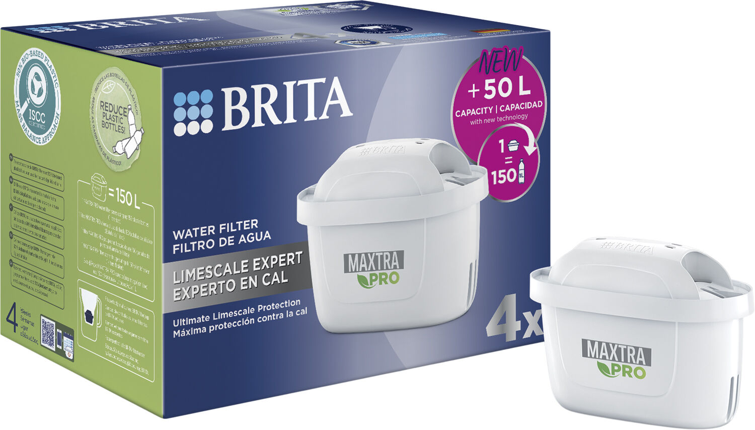BRITA PACK 4 MXPRO CARTRIDGES