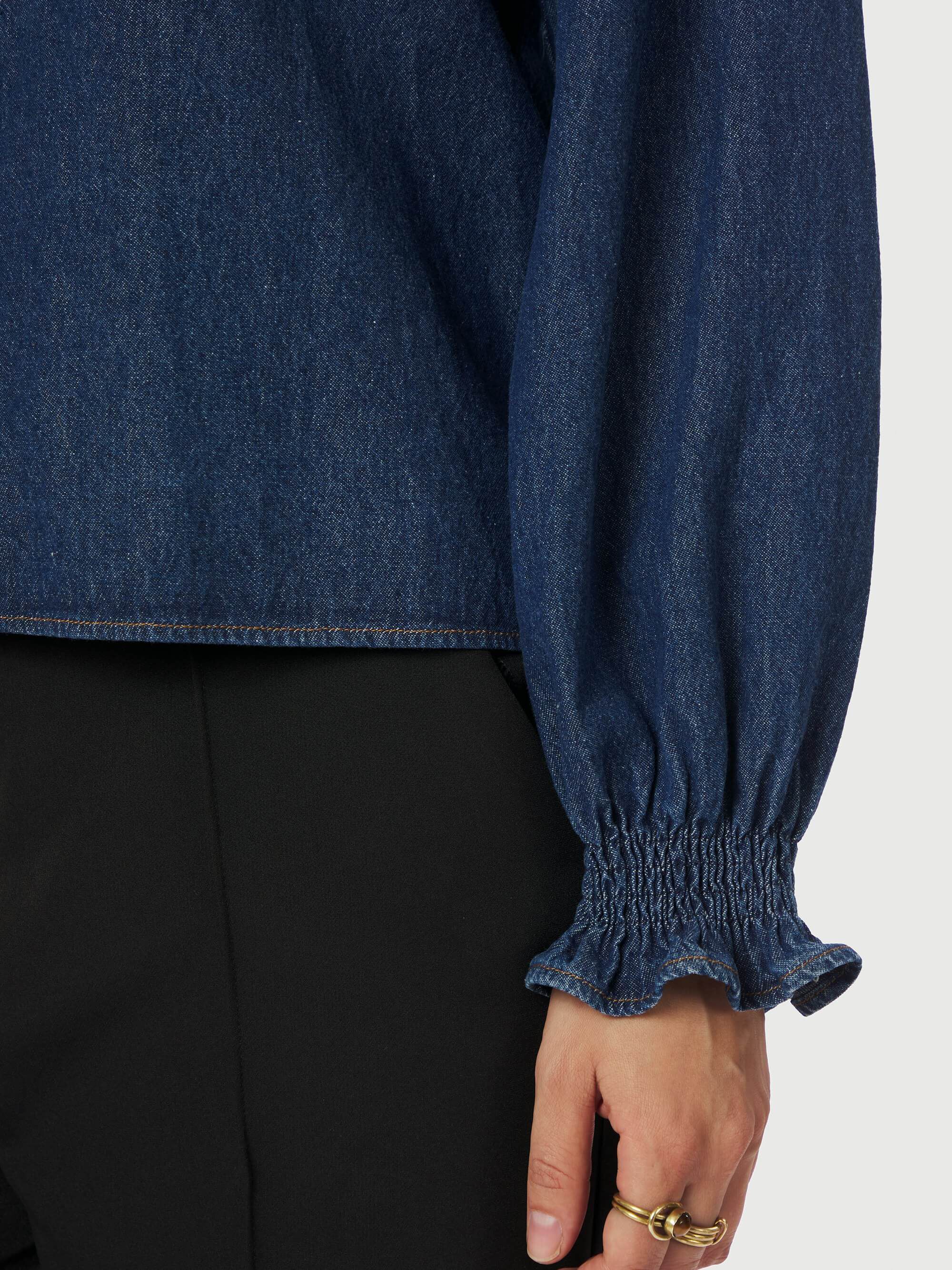 Emmeline Denim Blouse