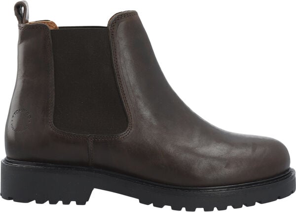 CASAYA Chelsea warm lined Water repellent Pull up leather