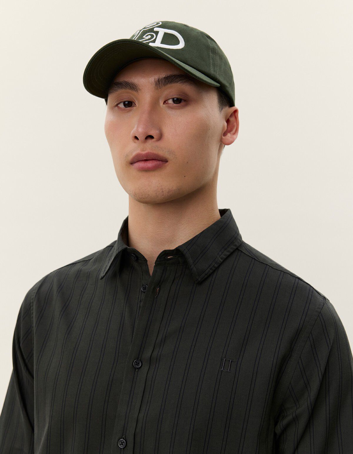 Konrad Melange Striped Shirt