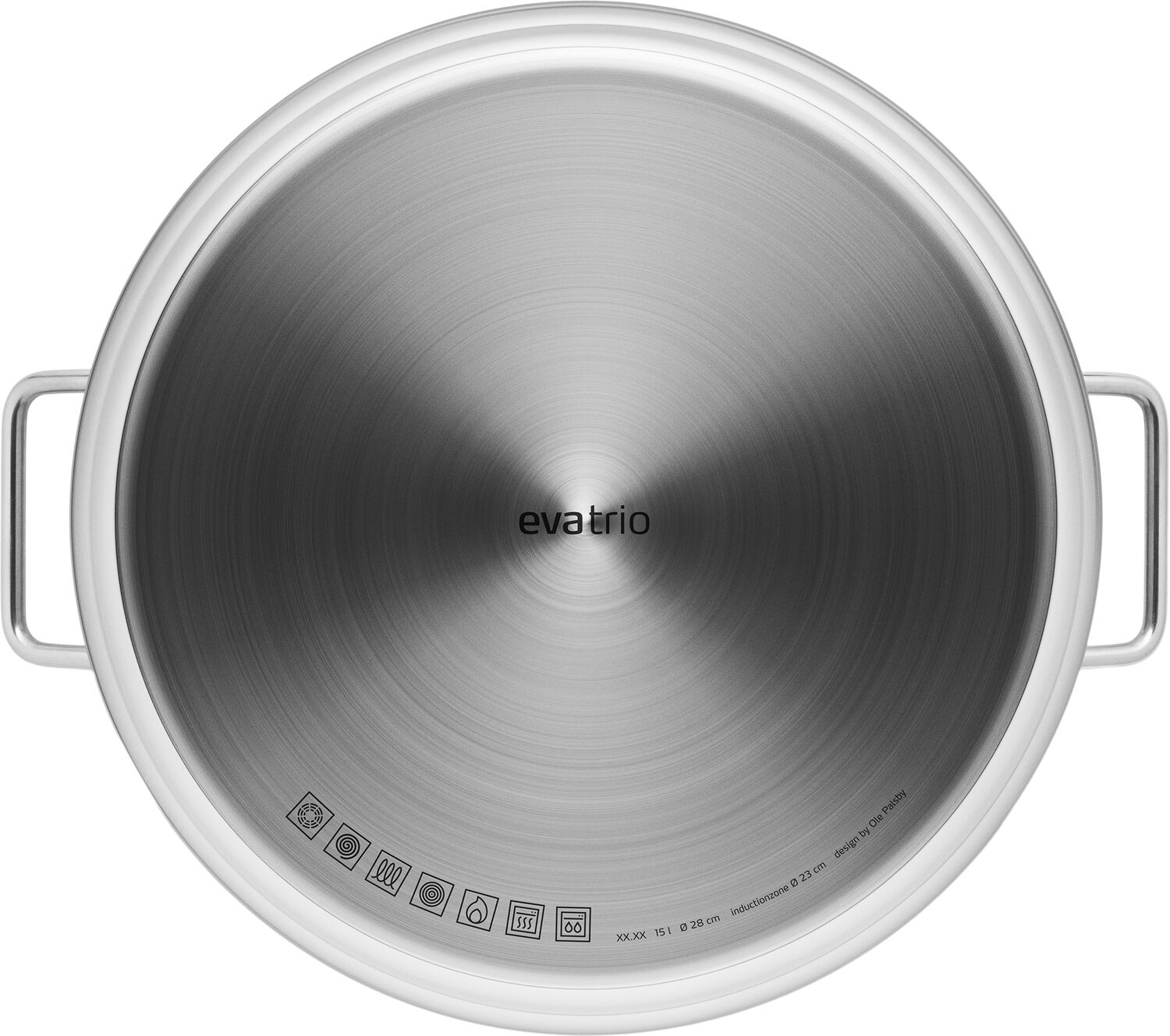 Stainless Steel Gryde 15 l 28 cm