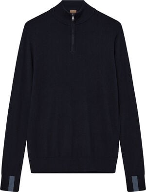 MMGAdam Soft Zip Turtle Neck Knit