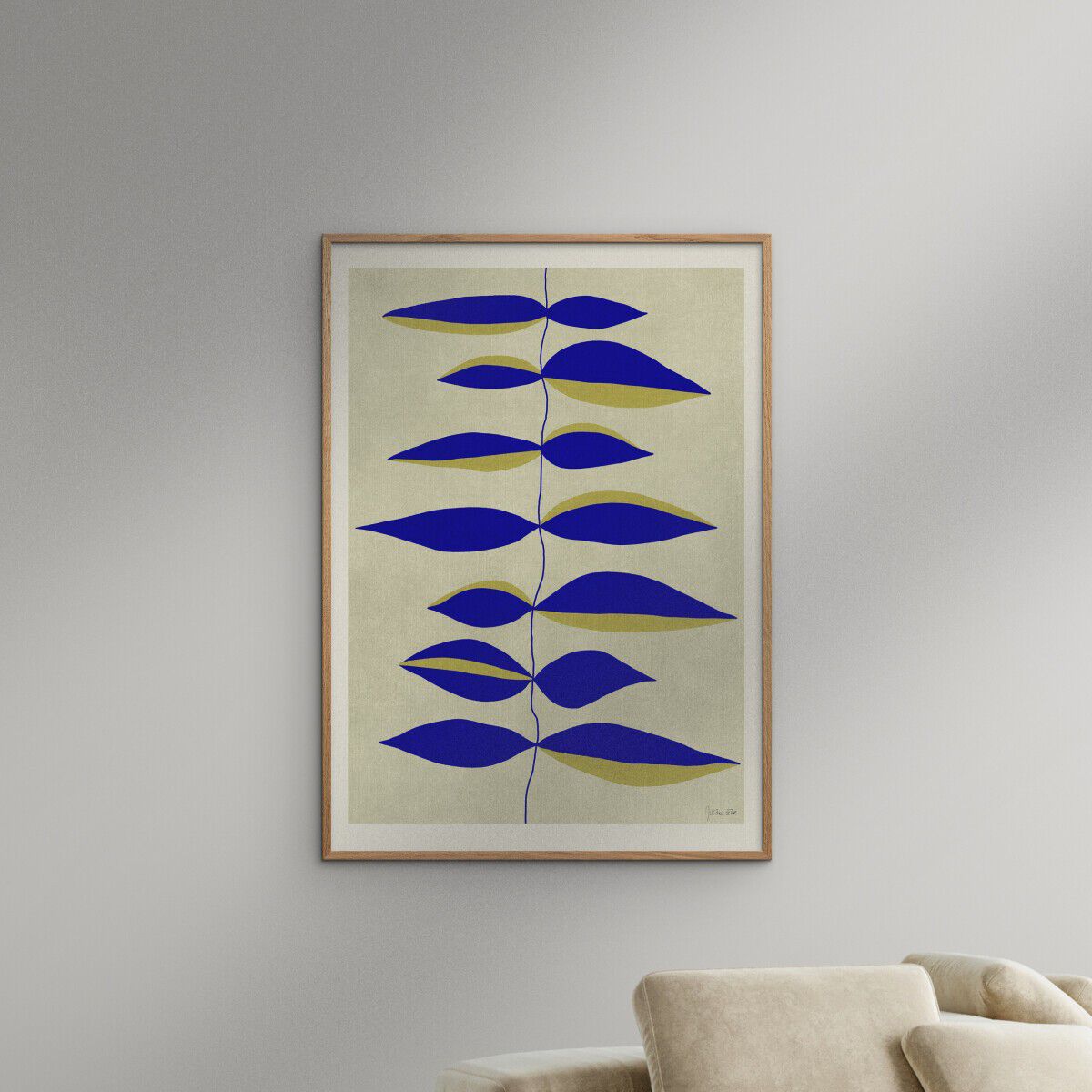 Julita Elbe - Blue plant