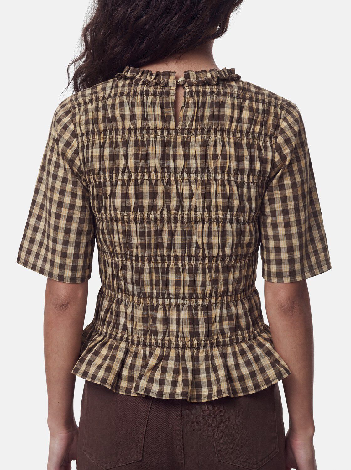 Pcadalaide 2/4 Smock Top Wvn