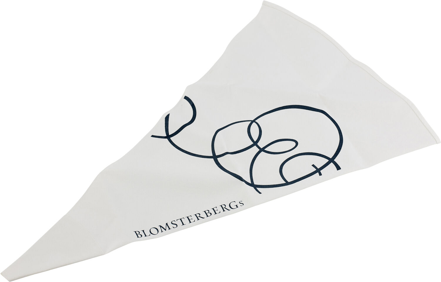 Spr&oslash;ytepose 46 cm hvit bomull