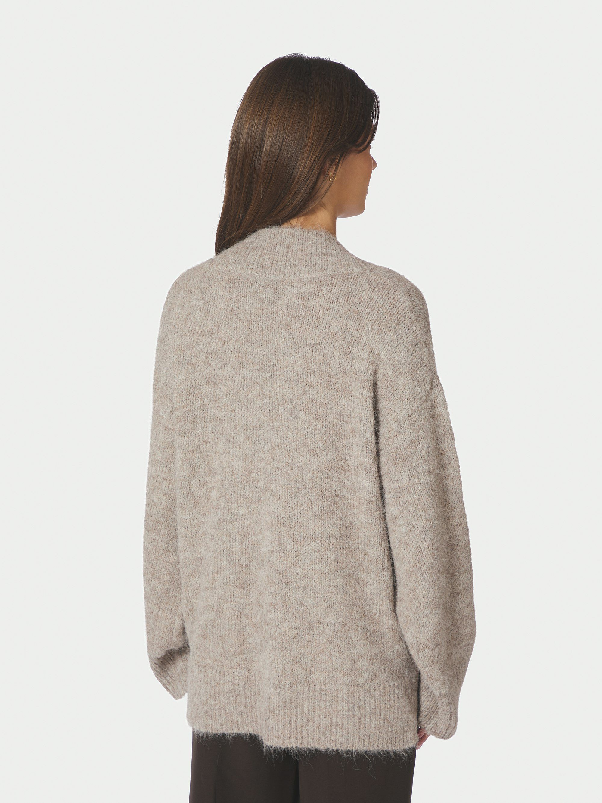 Melli Fluffy Knit Blouse