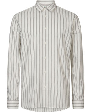 Relaxed-fit shirt in brushed cotton flannel