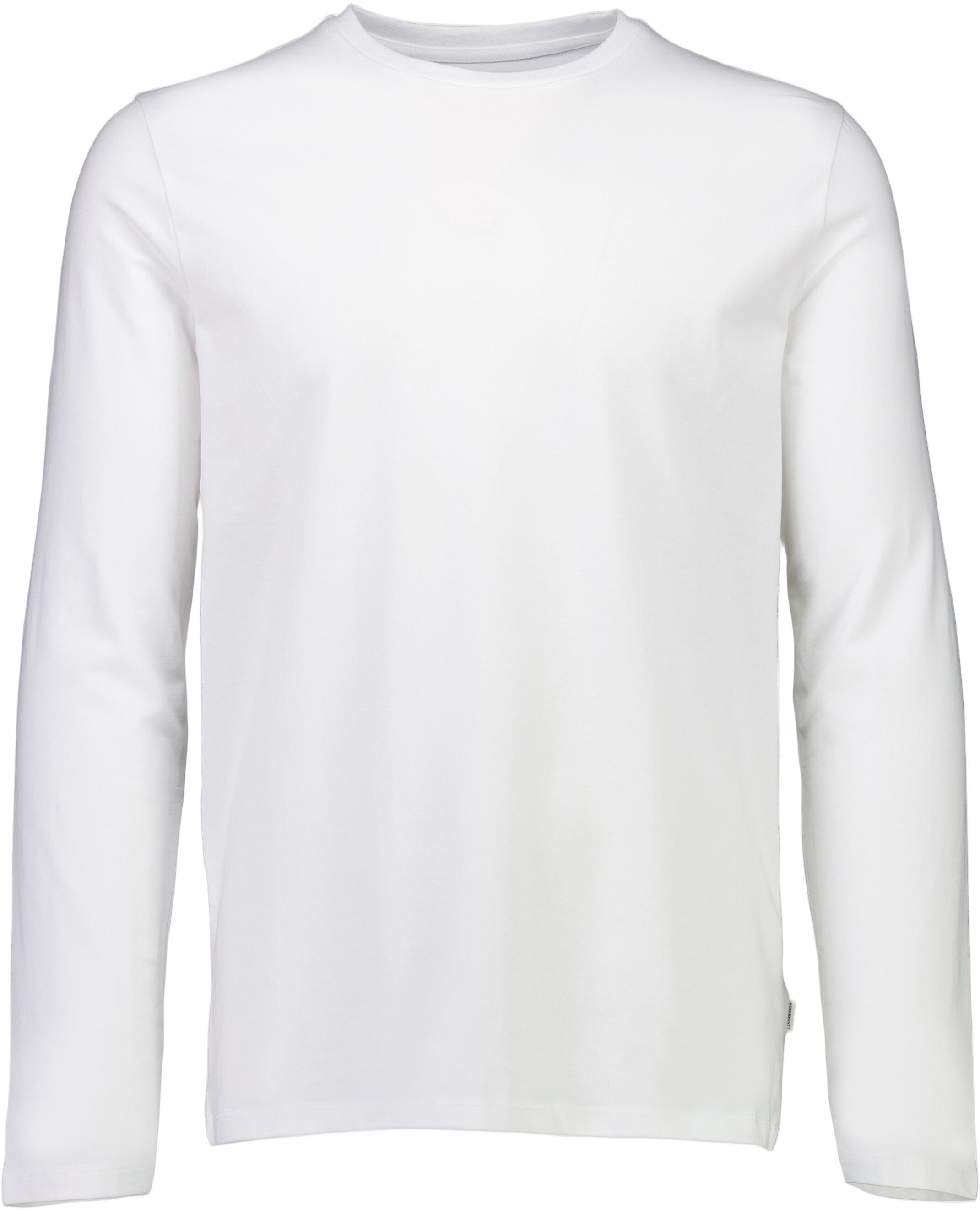 Basic o-neck stretch tee L/S