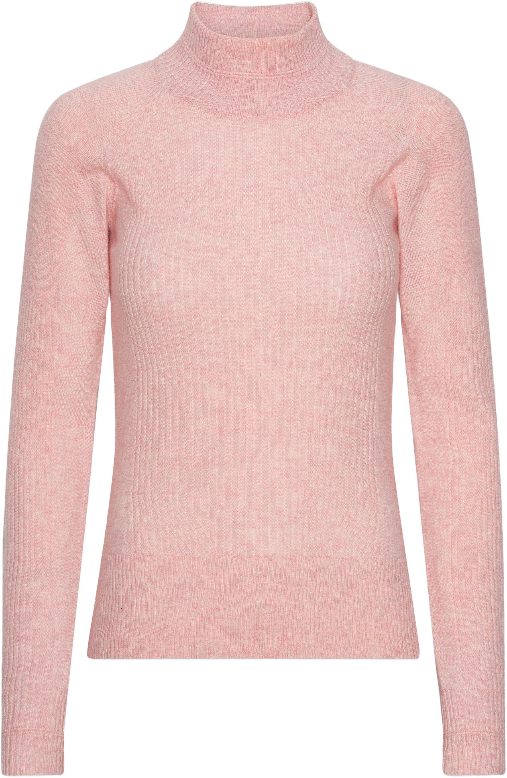Vilda turtleneck cashmere blend sweater - Blush
