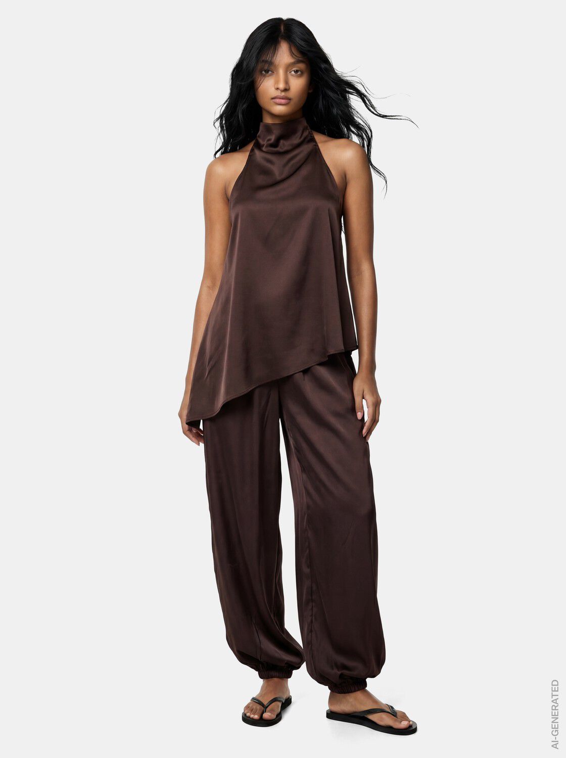 Pcfesta Mw Satin Balloon Pant Wvn D2D