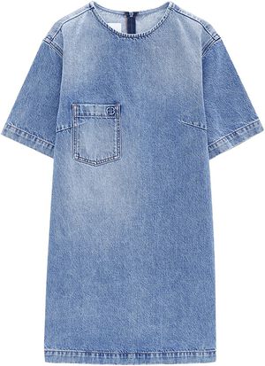 TULAH DRESS - TIDAL BLUE