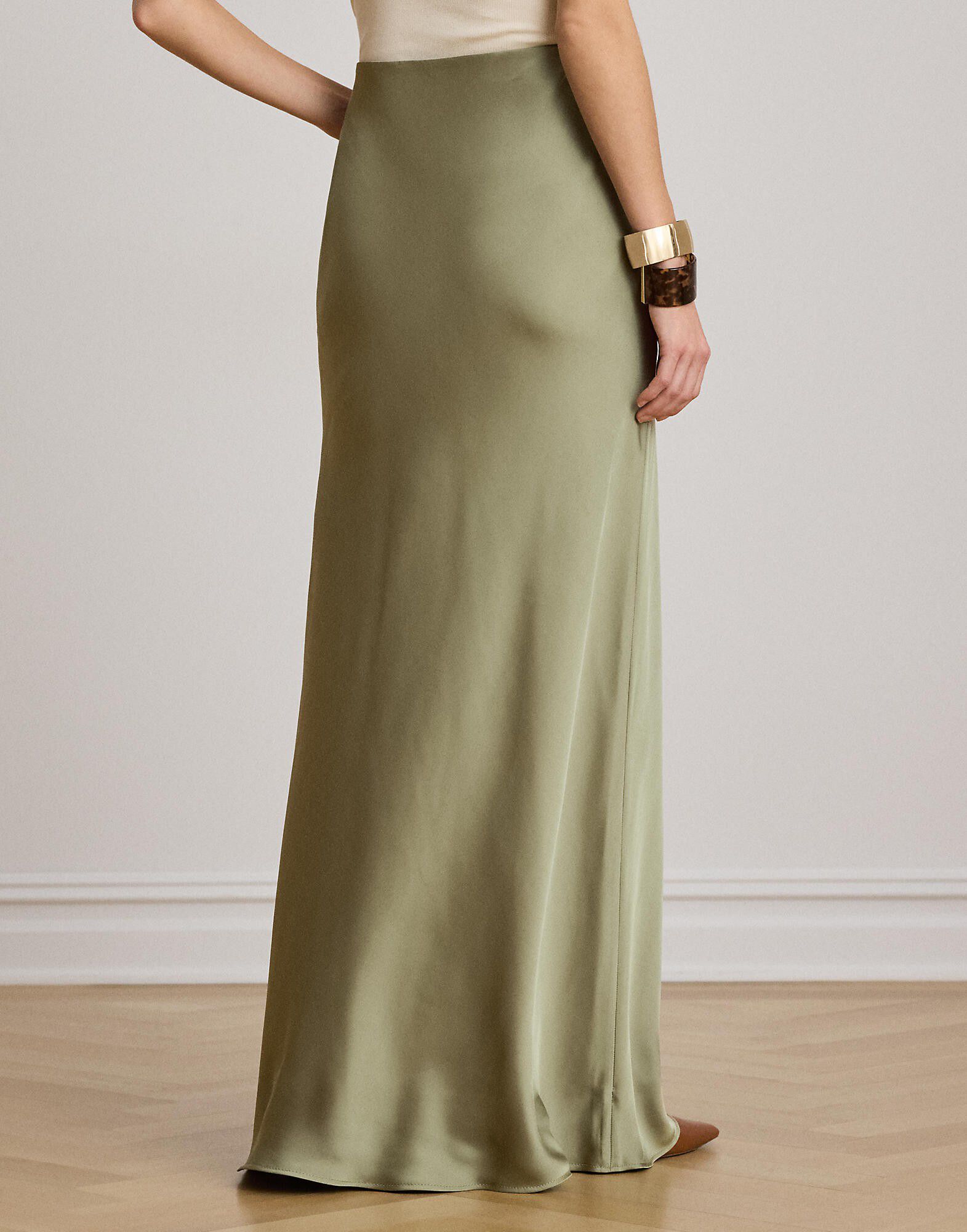 Satin Charmeuse Maxiskirt