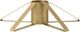Christmas Tree Foot - Brass