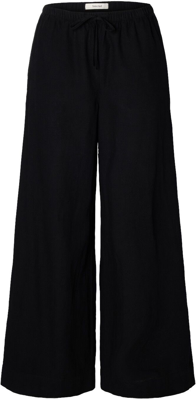 Slwluisa Mw Wide Linen Blend Pant Noos