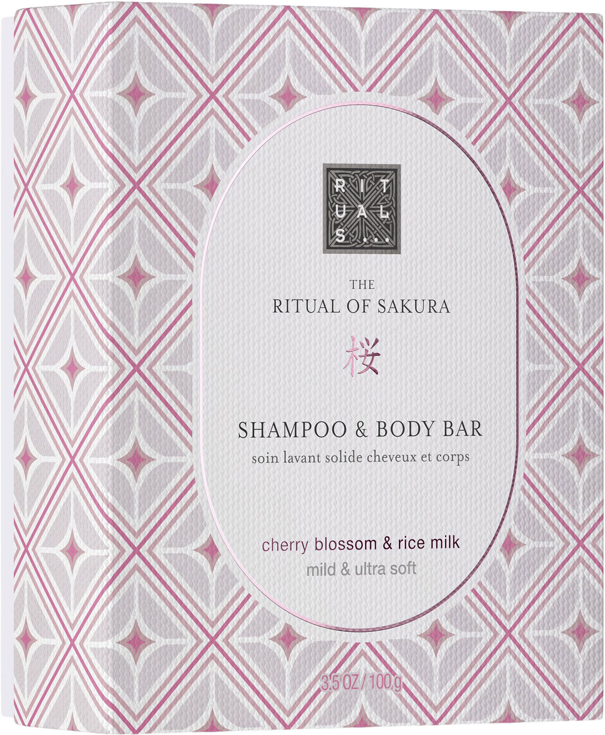 The Ritual of Sakura Shampoo & Body Bar