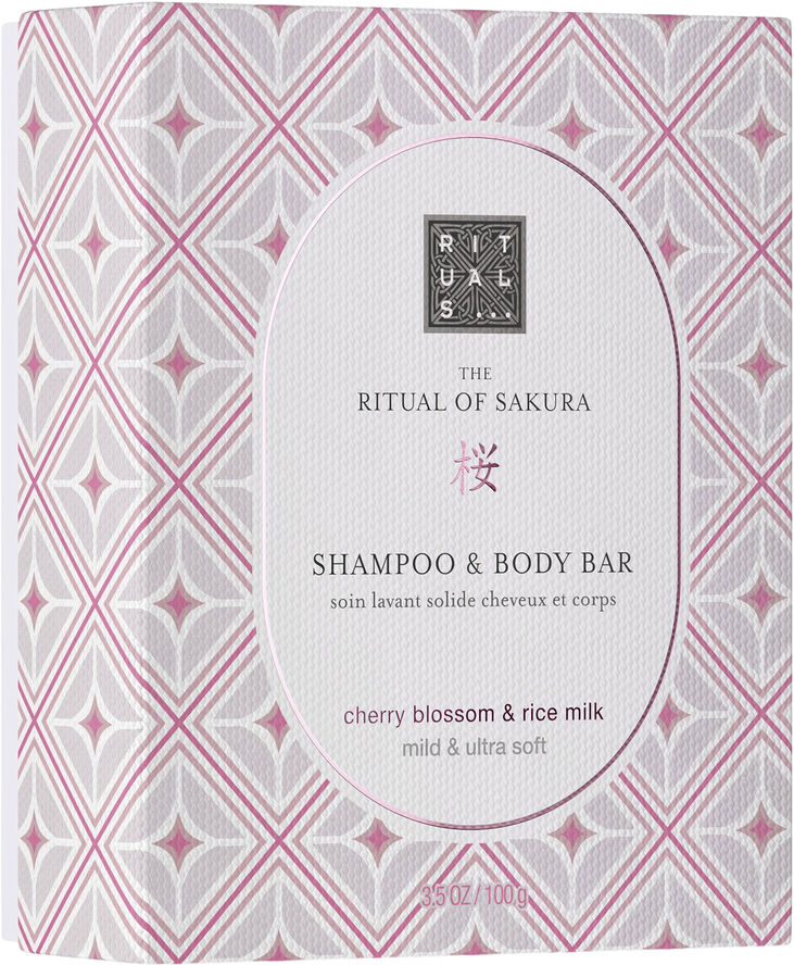 The Ritual of Sakura Shampoo & Body Bar