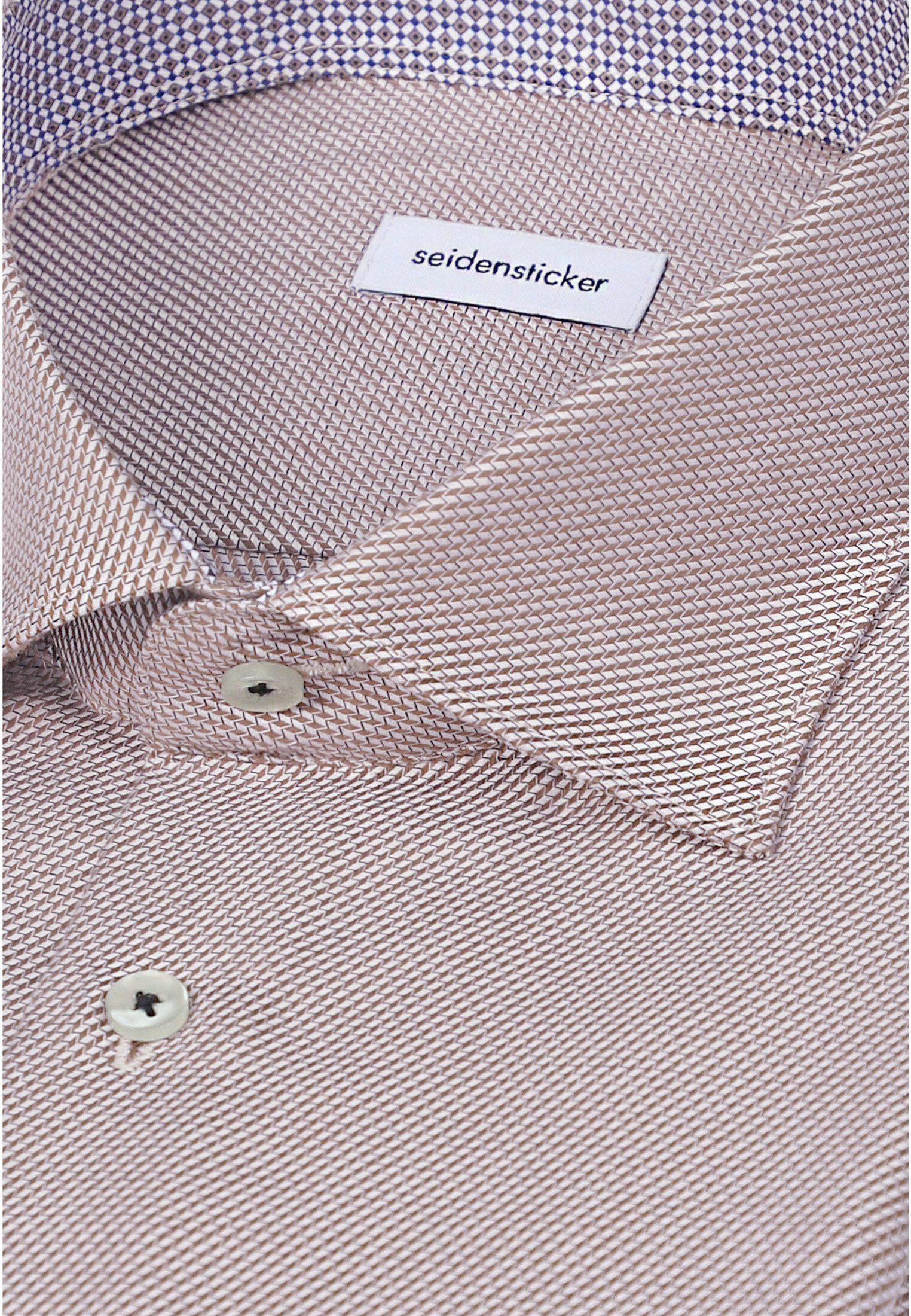 Business shirt Slim 1/1 Kent-Collar Structure