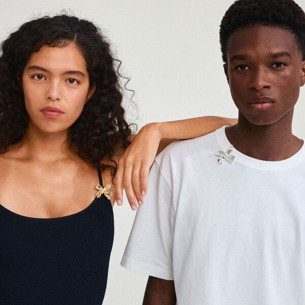 DREAM broche gold-plated