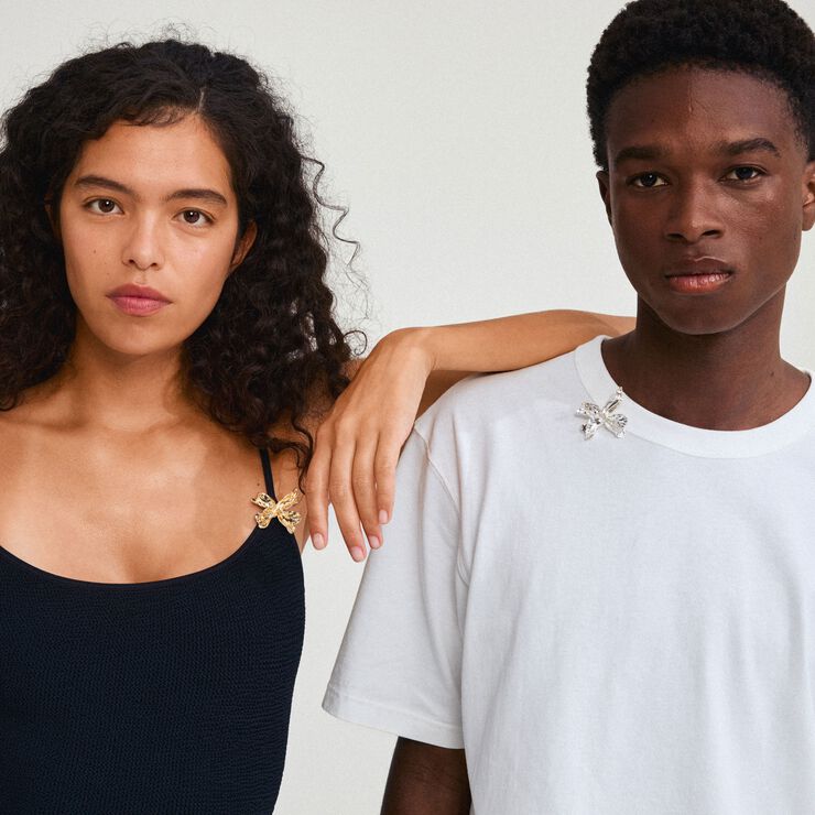 DREAM broche gold-plated