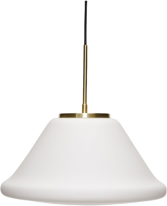 Muse Pendel Triangulær Hvid